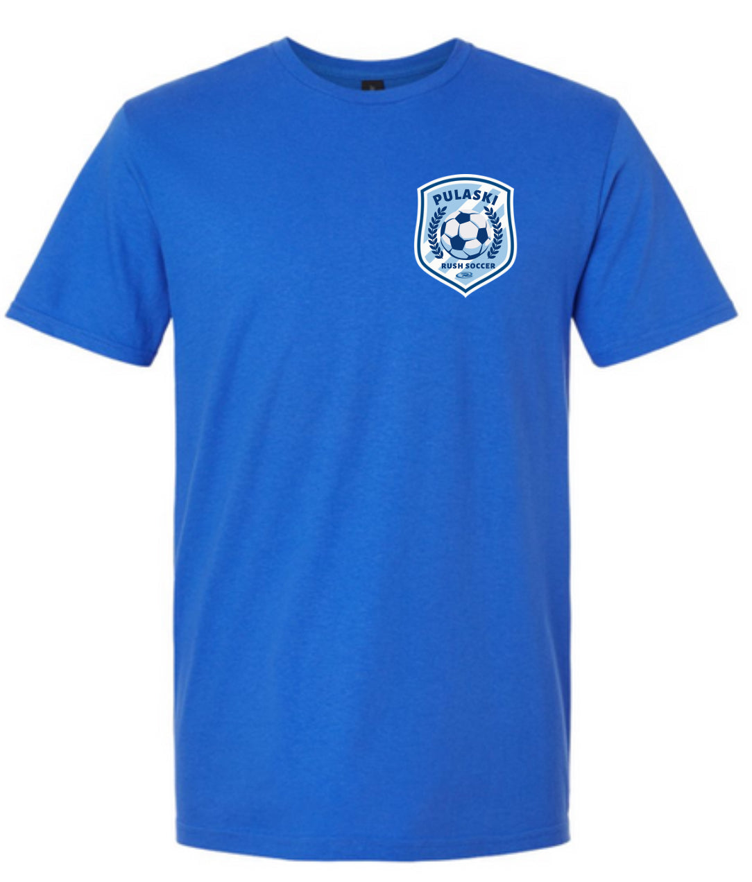 Pulaski RUSH Adult fan gear shirt