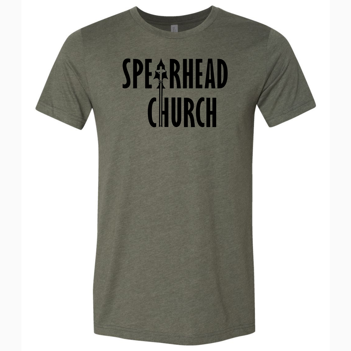 YOUTH Spearhead Military Green Short Sleeve