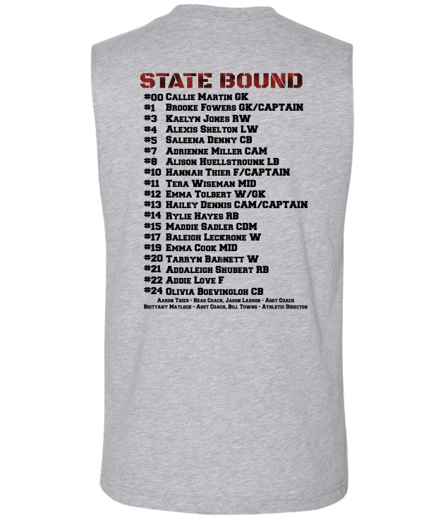 2024 BACK 2 BACK Lady Hornet District CHAMPIONSHIP Tank Top