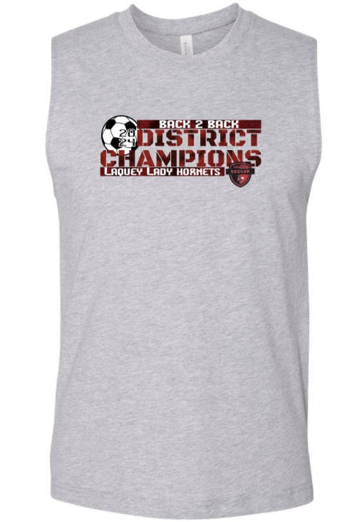 2024 BACK 2 BACK Lady Hornet District CHAMPIONSHIP Tank Top