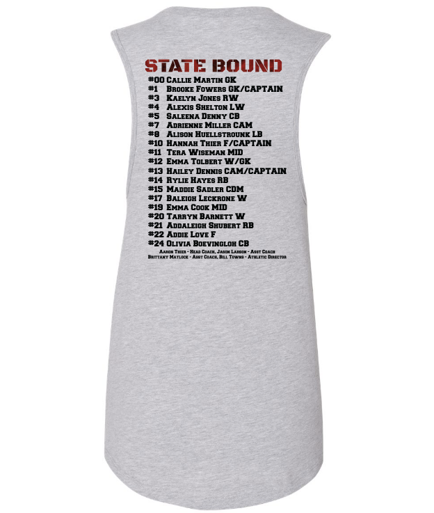 2024 BACK 2 BACK Lady Hornet District CHAMPIONSHIP Tank Top