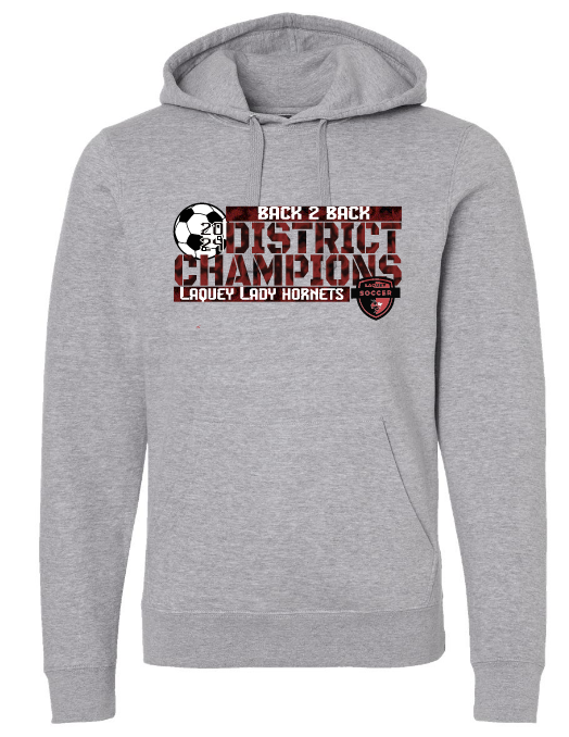 2024 BACK 2 BACK Lady Hornet District CHAMPIONSHIP Hoodie