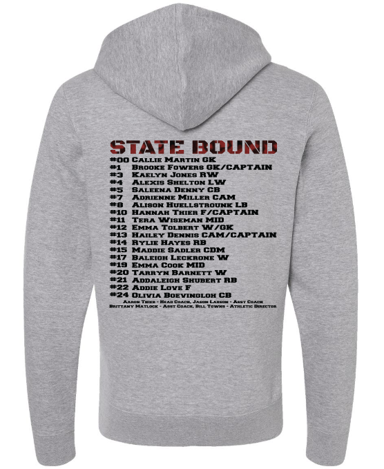2024 BACK 2 BACK Lady Hornet District CHAMPIONSHIP Hoodie