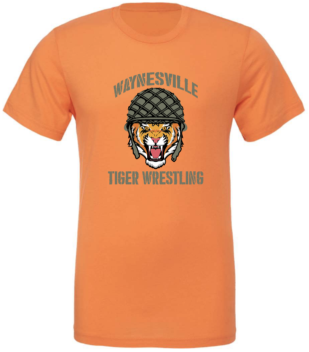 Waynesville Adult BELLA + CANVAS - Unisex CVC Jersey Tee ORANGE