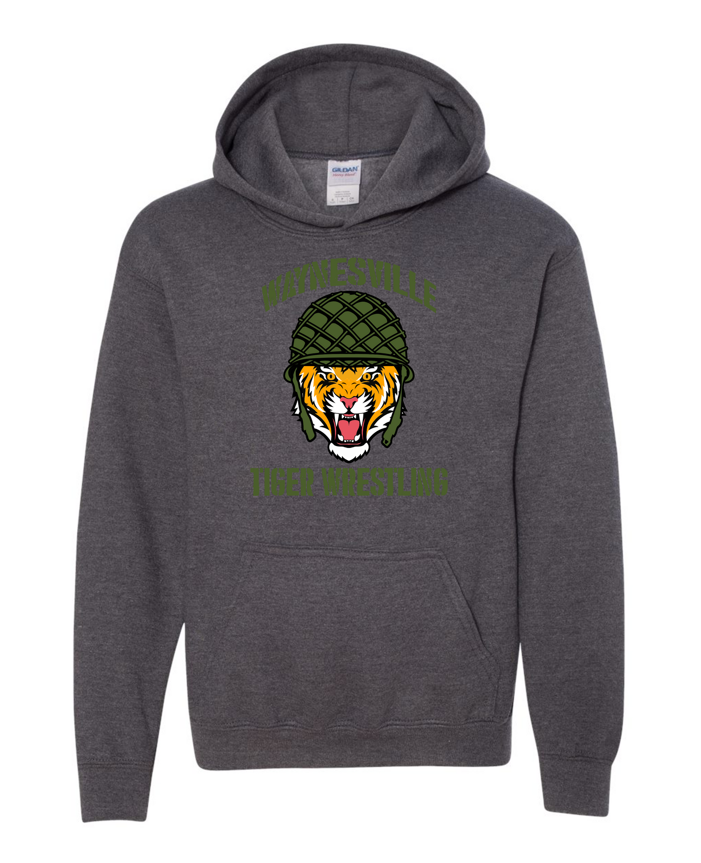Waynesville Wrestling YOUTH Unisex Heavy Blend™ Hooded Sweatshirt