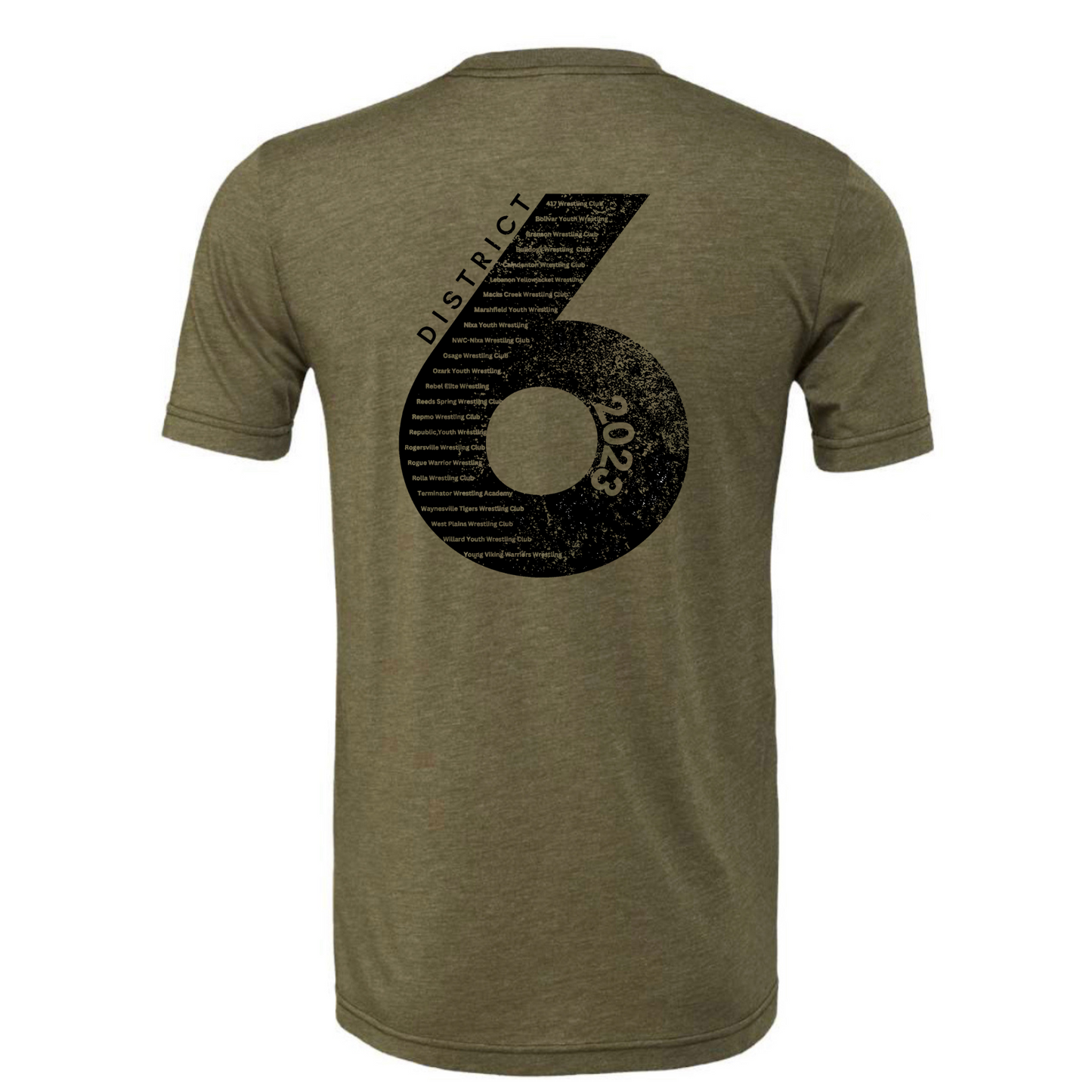 District 6 BELLA + CANVAS YOUTH- Unisex CVC Jersey Tee