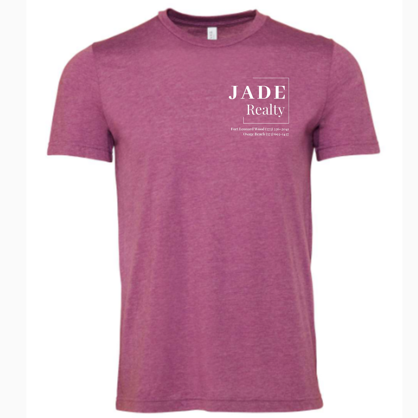 Jade Realty BELLA + CANVAS - Unisex CVC Jersey Tee
