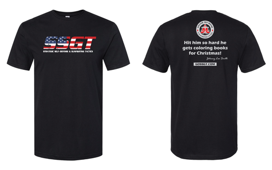 "Hit him so hard he gets coloring books for Christmas"