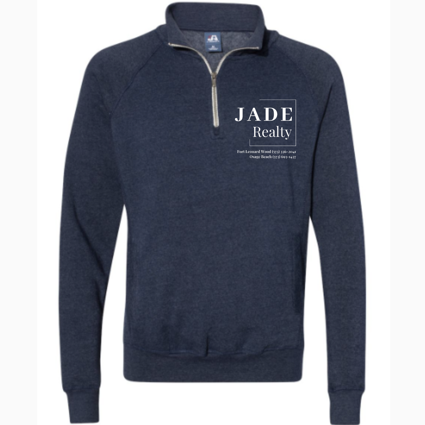 Jade Realty J. America - Triblend Quarter-Zip Sweatshirt