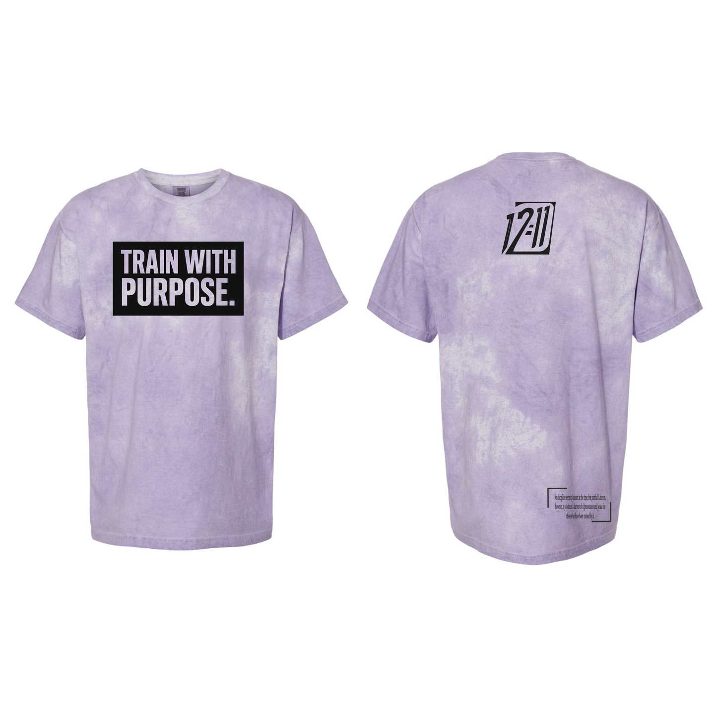 12:11 Train with purpose