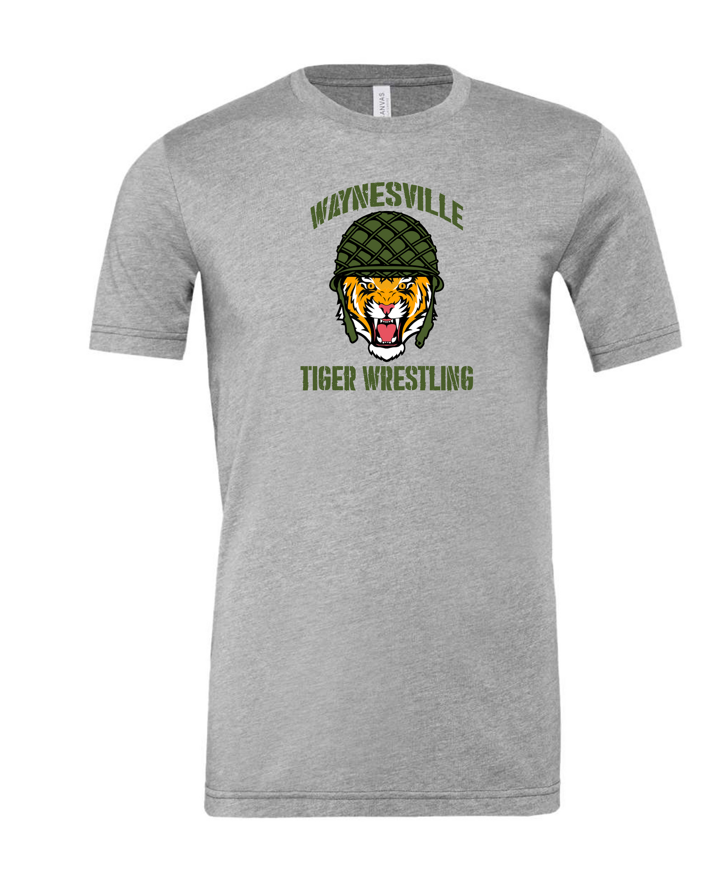 Waynesville Wrestling YOUTH BELLA + CANVAS CVC Jersey Tee