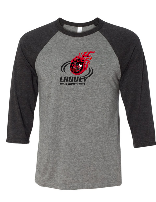 Laquey Basketball 3/4 Tee