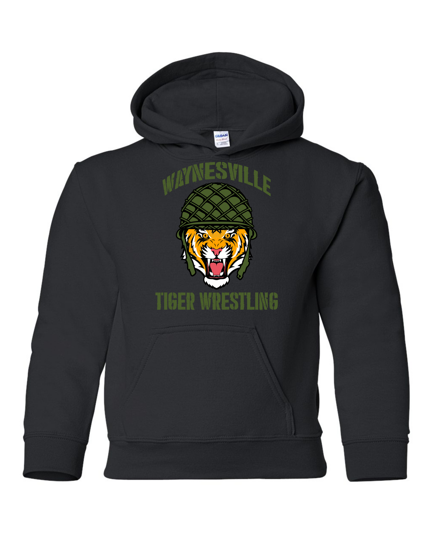 Waynesville Wrestling YOUTH Unisex Heavy Blend™ Hooded Sweatshirt